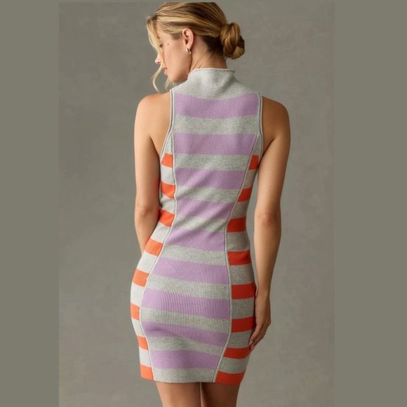 NWT Daily Practice by Anthropologie Sleeveless Mock-Neck Sweater Dress - Picture 3 of 8